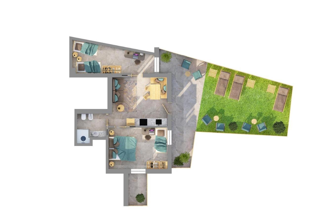 Dolomites Chalet Wolf Molveno Luaran gambar