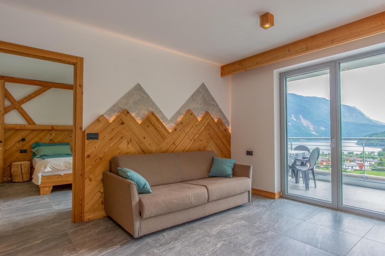 Dolomites Chalet Wolf Molveno Luaran gambar